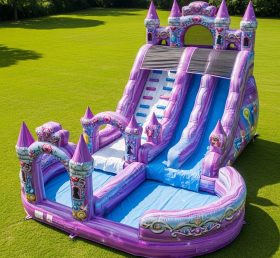 T8-8771 Princess Castle Theme Inflatable...