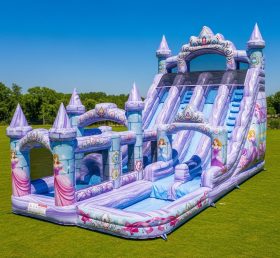 T8-8772 Princess Castle Inflatable Water...
