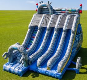 T8-9177 Robot Inflatable Slide