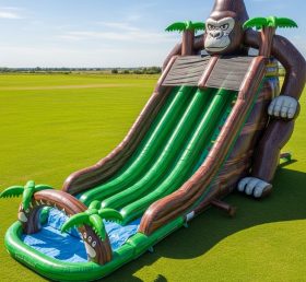 T8-9248 KingKong Inflatable Water Slide
