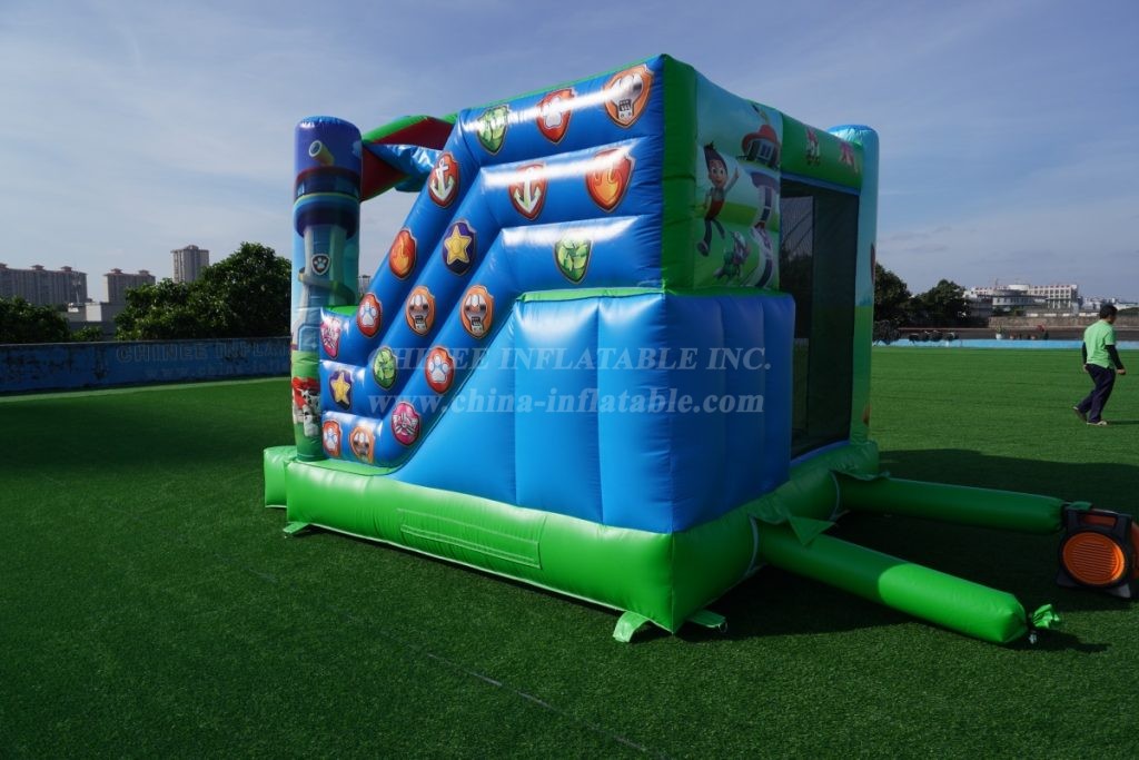T2-8201A Paw Patrol Themed Inflatable Combo