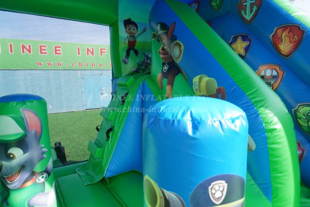 T2-8201A Paw Patrol Themed Inflatable Combo