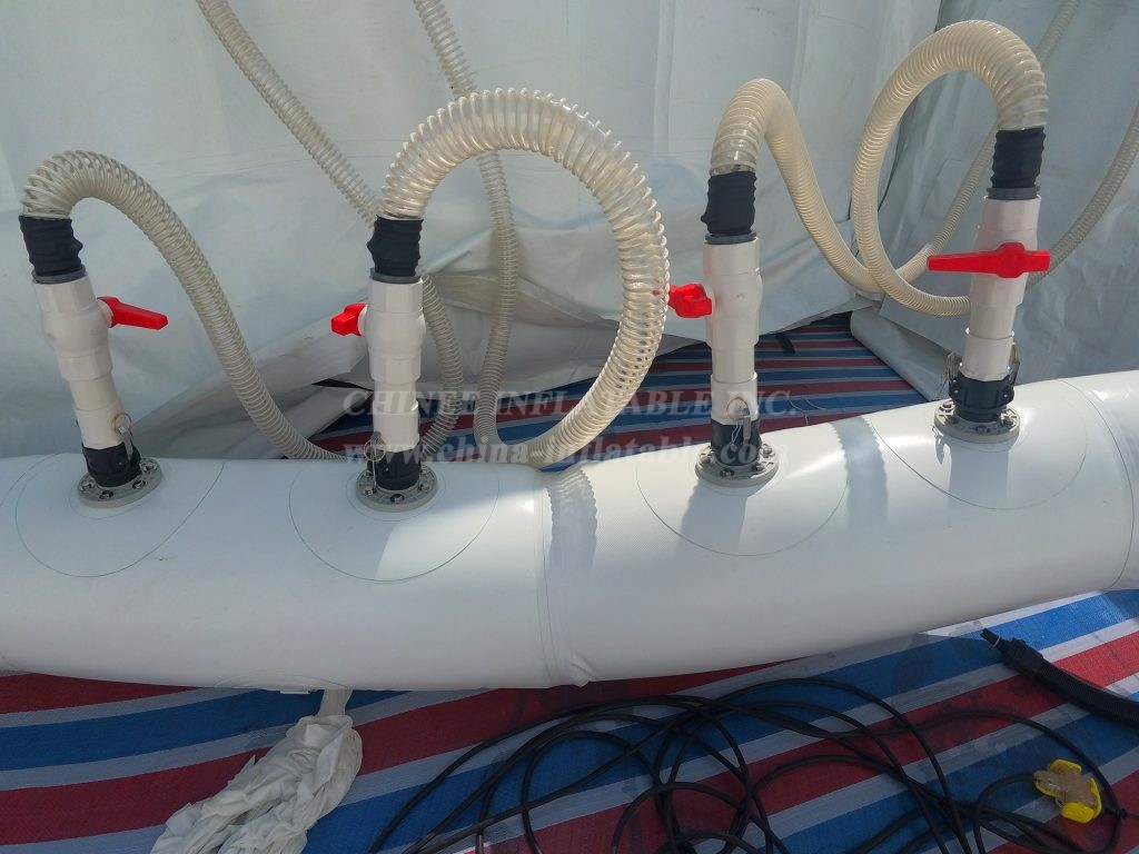 Tent1-6688 World’s Largest Airtight Inflatable Dome