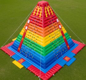 T11-4255 McDonald Theme Inflatable Climb...