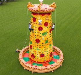 T11-4672 Pizza Theme Inflatable Climbing...