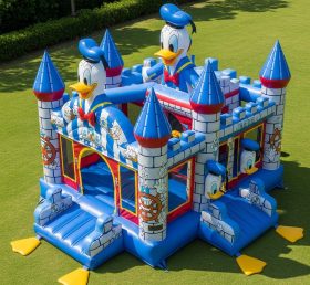 T5-2038 Donald Duck Theme Inflatable Cas...