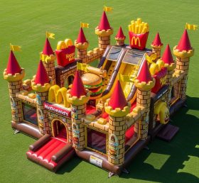 T5-2081 McDonald Theme Inflatable Castle...