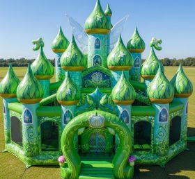 T5-2200 Tinker Bell Theme Inflatable Cas...