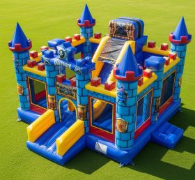 T5-2304 Fortnite Theme Inflatable Castle...