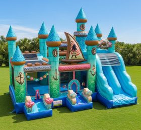 T5-2374 Moana Theme Inflatable Castles