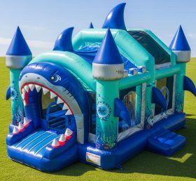T5-2735 Shark Theme Inflatable Castles