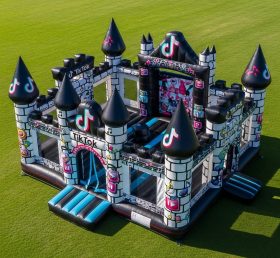 T5-2758 TikTok Theme Inflatable Castles