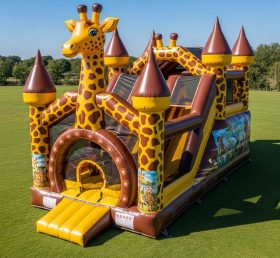 T5-2950 Giraffe Theme Inflatable Castles
