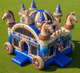 T5-2974 Horse Carriage Theme Inflatable ...
