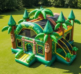 T5-2982 Jungle Theme Inflatable Castles