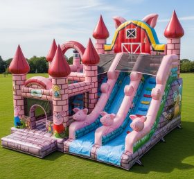 T5-3036 Pig Theme Inflatable Castles