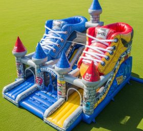T5-3073 Sneakers Theme Inflatable Castle...