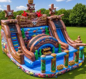 T8-9331 Pirates Theme Inflatable Water S...
