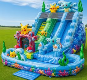 T8-9335 Pokemon Theme Inflatable Water S...