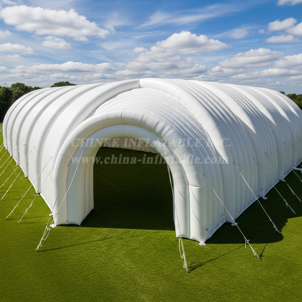 Tent1-6107 White Arch Inflatable Tent