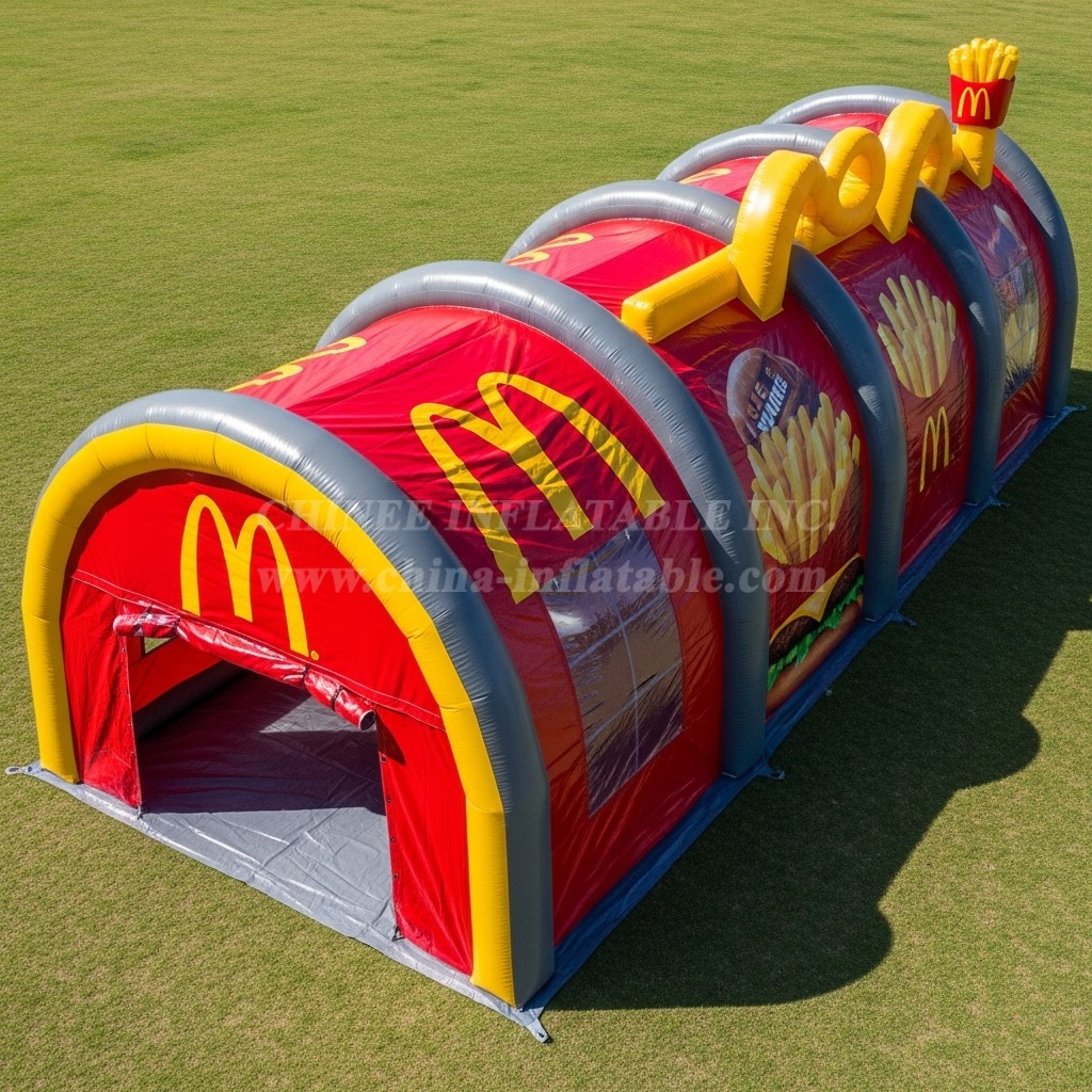 Tent1-6119 Mcdonald Inflatable Tunnels Tent