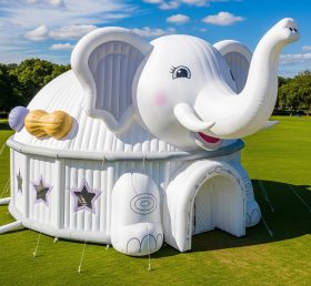 Tent1-6121 Elephant Theme Inflatable Ten...
