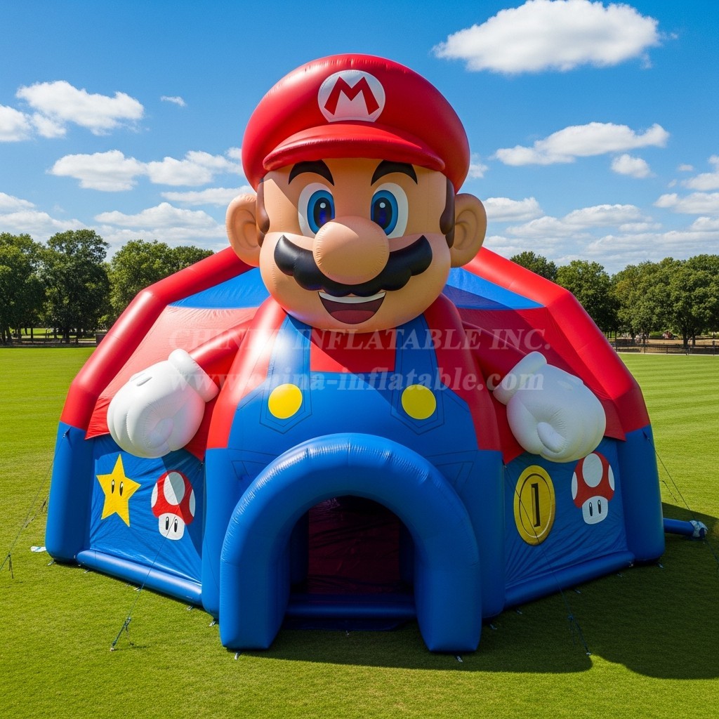 Tent1-6172 Super Mario Theme Inflatable Tent