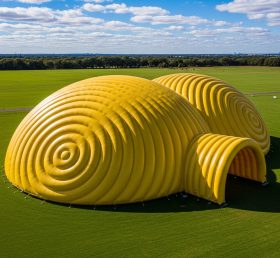 Tent1-6248 Yellow Bubble Park Inflatable...